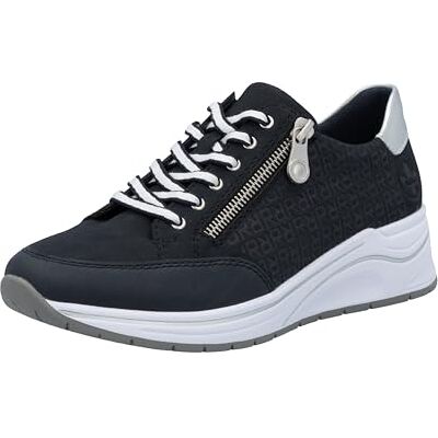 N9516-14 Rieker Damskie buty sznurowane N9516, niebieskie, rozmiar 42 EU, niebieski, 42 EU N9516-14 Rieker Damskie buty sznurowane N9516, niebieskie, rozmiar 42 EU, niebieski, 42 EU