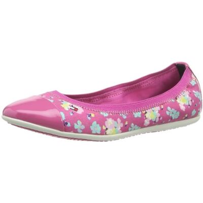 FG56817053 Tommy Hilfiger DAHLIA 12C baleriny dziewczęce, różowy Pink Pema Shocking Pink 693-29 EU FG56817053 Tommy Hilfiger DAHLIA 12C baleriny dziewczęce, różowy Pink Pema Shocking Pink 693-29 EU