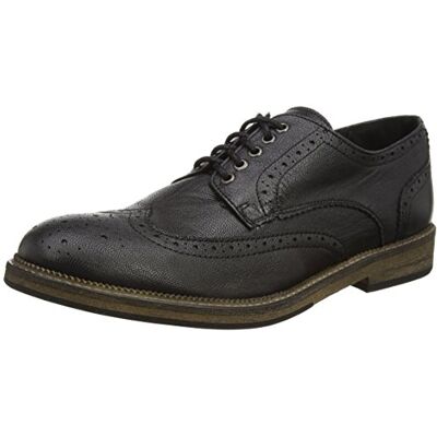 16045981_Black SELECTED Shchristoph Leather I męskie Brogue, czarny czarny Black 42 EU 16045981_Black SELECTED Shchristoph Leather I męskie Brogue, czarny czarny Black 42 EU