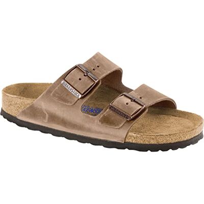 BK552811 Birkenstock Arizona Birko-flor Softfootbed, klapki dla dorosłych uniseks, Brązowy tabacco brązowy tabacco brązowy, 46 EU BK552811 Birkenstock Arizona Birko-flor Softfootbed, klapki dla dorosłych uniseks, Brązowy tabacco brązowy tabacco brązowy, 46 EU