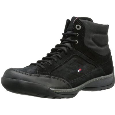FM56815999 Tommy Hilfiger Męskie buty zimowe COLE 6A, czarny czarny (Black 990) 46 EU FM56815999 Tommy Hilfiger Męskie buty zimowe COLE 6A, czarny czarny (Black 990) 46 EU