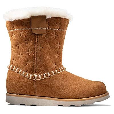 261438726 Clarks dziewczęce kozaki Crown Piper T Chelsea, brązowy Tan Suede 22 EU 261438726 Clarks dziewczęce kozaki Crown Piper T Chelsea, brązowy Tan Suede 22 EU