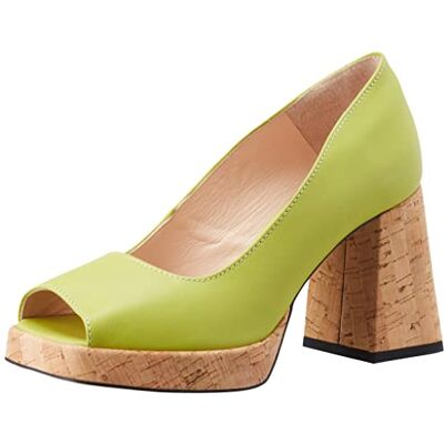 O_HWG_S53KOR_41 L37 HANDMADE SHOES Here We Go Platforma damska, zielony, 41 EU O_HWG_S53KOR_41 L37 HANDMADE SHOES Here We Go Platforma damska, zielony, 41 EU