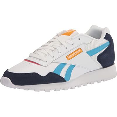 BS8458 Reebok Klasyczne nylonowe trampki męskie, Kolor biały, 38.5 EU BS8458 Reebok Klasyczne nylonowe trampki męskie, Kolor biały, 38.5 EU