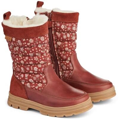 WF347i Wheat Dziecięce buty zimowe Koa Tex, z zamkiem błyskawicznym, oddychające, wodoszczelne buty śnieżne, 2072 Red, 34 EU WF347i Wheat Dziecięce buty zimowe Koa Tex, z zamkiem błyskawicznym, oddychające, wodoszczelne buty śnieżne, 2072 Red, 34 EU
