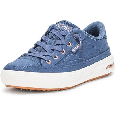 177190W_NVY Skechers Arch Fit Arcade-Meet Ya There damskie sneakersy, niebieski morski, 37.5 EU szeroki 177190W_NVY Skechers Arch Fit Arcade-Meet Ya There damskie sneakersy, niebieski morski, 37.5 EU szeroki