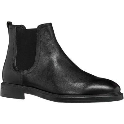 U46G5A000JD Geox U Tiberio A Ankle Boot męskie, czarny, 46 EU U46G5A000JD Geox U Tiberio A Ankle Boot męskie, czarny, 46 EU
