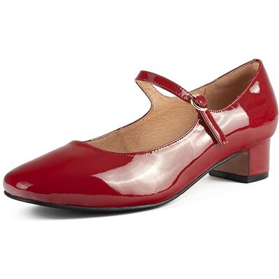 O_FILOVE_BRED_35 L37 HANDMADE SHOES Damskie czółenka I Wysokie obcasy I Skóra lakierowana I Ręcznie robione Buty I Unikalny Styl I Fall In Love Pump, Red, 35 EU, czerwony, 35 EU O_FILOVE_BRED_35 L37 HANDMADE SHOES Damskie czółenka I Wysokie obcasy I Skóra lakierowana I Ręcznie robione Buty I Unikalny Styl I Fall In Love Pump, Red, 35 EU, czerwony, 35 EU