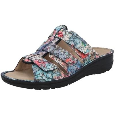 03118-004 Berkemann Damskie kapcie Senta, Biały Multicolor, 37.5 EU 03118-004 Berkemann Damskie kapcie Senta, Biały Multicolor, 37.5 EU
