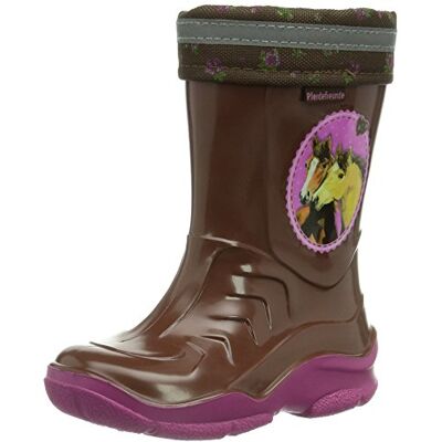 120112 Pferdefreunde dziewczęce kalosze z półcholewką, brązowy Braun Marrone Fuchsia 32 EU 120112 Pferdefreunde dziewczęce kalosze z półcholewką, brązowy Braun Marrone Fuchsia 32 EU
