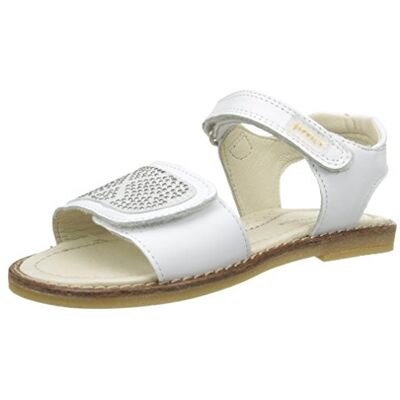 Garvalin Dziewczęce 162611 otwarte sandały, biały Weiß Blanco 24 EU Garvalin Dziewczęce 162611 otwarte sandały, biały Weiß Blanco 24 EU