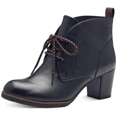 2-25109-41 Marco Tozzi Damskie buty sznurowane , czarny Comb, 42 EU 2-25109-41 Marco Tozzi Damskie buty sznurowane , czarny Comb, 42 EU