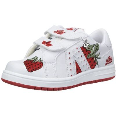 Lico Donna V 340, dziewczęce sneakersy, biały biały biały czerwony, 29 EU Lico Donna V 340, dziewczęce sneakersy, biały biały biały czerwony, 29 EU