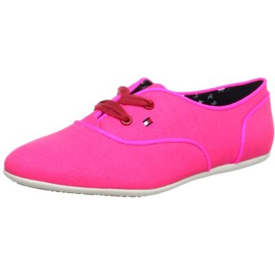FG56815396 Tommy Hilfiger Dahlia 4 baleriny dziewczęce, różowy Pink Neon Pink 260-33 EU FG56815396 Tommy Hilfiger Dahlia 4 baleriny dziewczęce, różowy Pink Neon Pink 260-33 EU