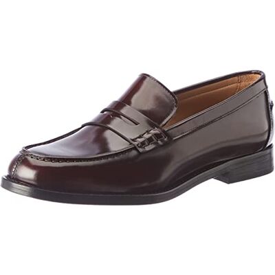SS00454-002 Lottusse Damskie mokasyny Chris, bordowy, 4,5 UK SS00454-002 Lottusse Damskie mokasyny Chris, bordowy, 4,5 UK