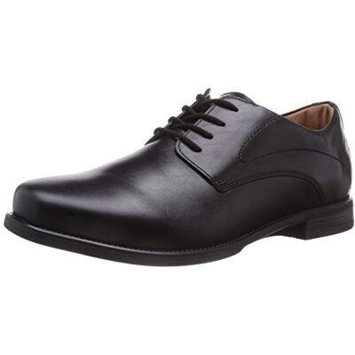257201 Ganter GREG Wide G Derby półbuty męskie sznurowane, czarny czarny 43 EU 257201 Ganter GREG Wide G Derby półbuty męskie sznurowane, czarny czarny 43 EU
