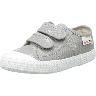 136637_12 Gris victoria Unisex dziecięcy kosz Estelllas Velcro Low-Top trampki, Szary Szary 12 Gris 29 EU 136637_12 Gris victoria Unisex dziecięcy kosz Estelllas Velcro Low-Top trampki, Szary Szary 12 Gris 29 EU