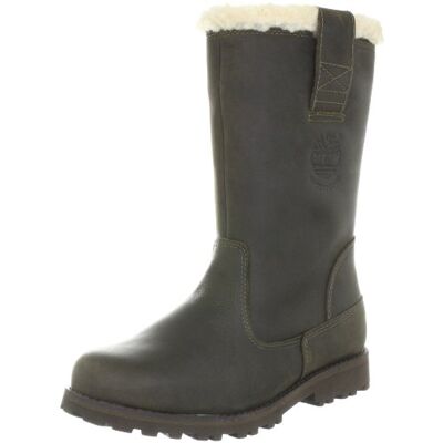 1274Rm_Light Brown_1.5 Timberland Asphalt Trail FTK_8 In Pull On WP Boot with Shearling 1274R, dziewczęce buty wsuwane, brązowe (Light Brown), EU 33 (US 1.5) 1274Rm_Light Brown_1.5 Timberland Asphalt Trail FTK_8 In Pull On WP Boot with Shearling 1274R, dziewczęce buty wsuwane, brązowe (Light Brown), EU 33 (US 1.5)