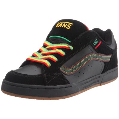 Skink Vans , modne trampki męskie, Czarny Czerwony Żółty Zielony, 40 EU Skink Vans , modne trampki męskie, Czarny Czerwony Żółty Zielony, 40 EU