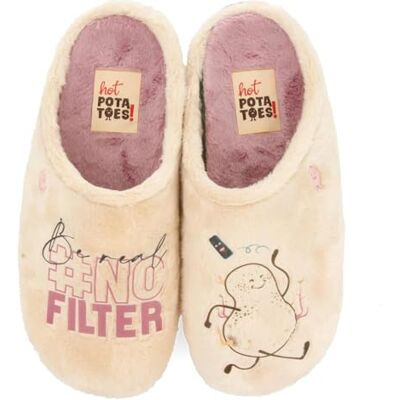 73468-P Hot Potatoes Sherburne, Slipper Kobieta, 42 EU, Beżowy, 42 EU 73468-P Hot Potatoes Sherburne, Slipper Kobieta, 42 EU, Beżowy, 42 EU