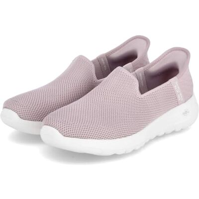 124641 Skechers Damskie wsuwane buty Go Walk Joy Vela, Jasnoróżowe wykończenie tekstylne, 37 EU 124641 Skechers Damskie wsuwane buty Go Walk Joy Vela, Jasnoróżowe wykończenie tekstylne, 37 EU