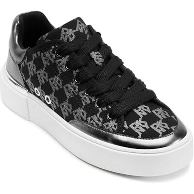 K1532595 DKNY Bradley-Lace Up damskie sneakersy, czarny srebrny, 39 EU K1532595 DKNY Bradley-Lace Up damskie sneakersy, czarny srebrny, 39 EU