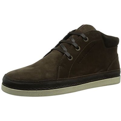 FM56817898 Tommy Hilfiger Felix 5N męskie wysokie buty typu sneakers, brązowy Braun Coffee Bean 212-44 EU FM56817898 Tommy Hilfiger Felix 5N męskie wysokie buty typu sneakers, brązowy Braun Coffee Bean 212-44 EU