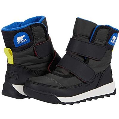 1930352048 Sorel Unisex dziecięce buty zimowe Whitney Ii Strap, Węgiel, 3 UK 1930352048 Sorel Unisex dziecięce buty zimowe Whitney Ii Strap, Węgiel, 3 UK