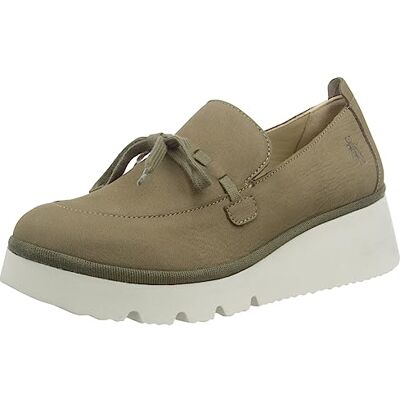 P501436005 Fly London Damskie mokasyny Popi436fly, Khaki, 36 EU P501436005 Fly London Damskie mokasyny Popi436fly, Khaki, 36 EU