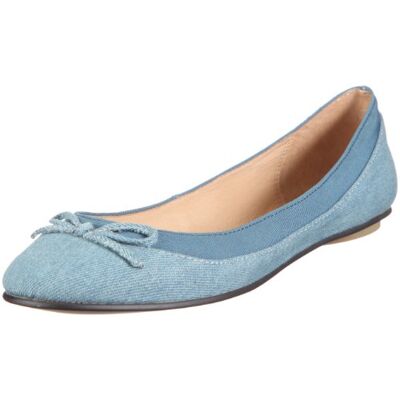 Buffalo London Jean damska balerina, Niebieski niebieski 290-35.5 EU Buffalo London Jean damska balerina, Niebieski niebieski 290-35.5 EU