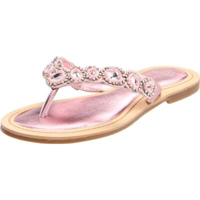 Jewel Stuart Weitzman Kinderschuhe Sandały dziewczęce , różowy Różowy metalik różowy 33 EU Jewel Stuart Weitzman Kinderschuhe Sandały dziewczęce , różowy Różowy metalik różowy 33 EU