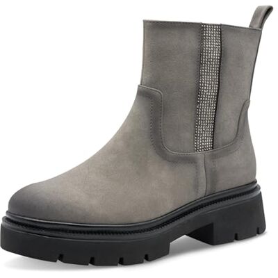 2-25404-45 Marco Tozzi Damskie modne kozaki, DK.Grey, 39 EU, Dk Grey, 39 EU 2-25404-45 Marco Tozzi Damskie modne kozaki, DK.Grey, 39 EU, Dk Grey, 39 EU