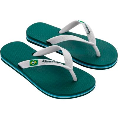 80416 Ipanema Chłopiec CLAS Brasil II Kids Flip-Flop, Zielony szary, 25/26 EU 80416 Ipanema Chłopiec CLAS Brasil II Kids Flip-Flop, Zielony szary, 25/26 EU