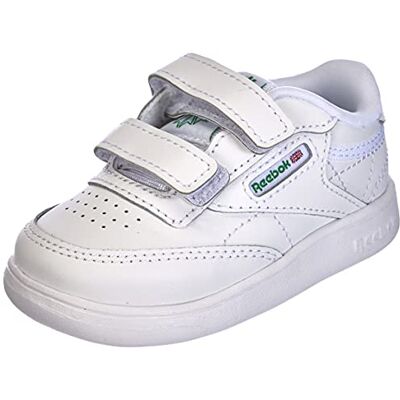 GZ5272 Reebok Buty chłopięce Club C 2 V Sneaker, biały White Glen Green Vector Blue 26 EU GZ5272 Reebok Buty chłopięce Club C 2 V Sneaker, biały White Glen Green Vector Blue 26 EU