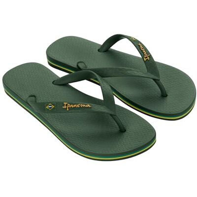 80415 Ipanema CLAS Brasil II Ad klapki męskie, zielony, 43.5 EU 80415 Ipanema CLAS Brasil II Ad klapki męskie, zielony, 43.5 EU