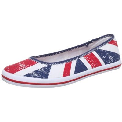 5-5-22116-30 s.Oliver Casual damskie baleriny, Biały Multicolour 990, 41 EU 5-5-22116-30 s.Oliver Casual damskie baleriny, Biały Multicolour 990, 41 EU