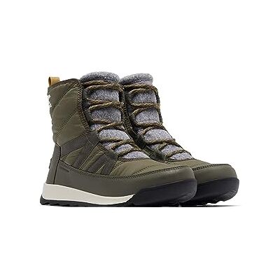 2020571 Sorel Whitney 2 damskie buty zimowe z krótkimi koronkami, Zielony kamień zielony X czarny, 36 EU 2020571 Sorel Whitney 2 damskie buty zimowe z krótkimi koronkami, Zielony kamień zielony X czarny, 36 EU