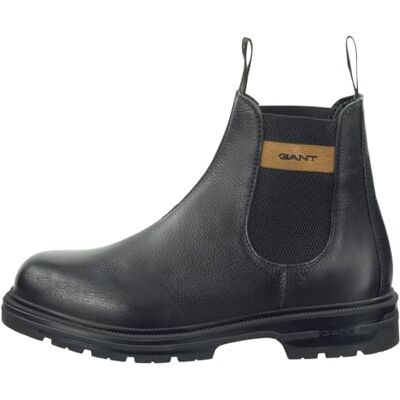 29651706 GANT FOOTWEAR Męskie buty GRETTY Chelsea, czarne, 46 EU, czarny, 46 EU 29651706 GANT FOOTWEAR Męskie buty GRETTY Chelsea, czarne, 46 EU, czarny, 46 EU