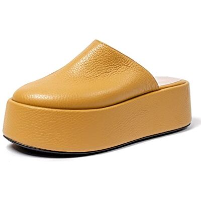 S_FENO_D36_40 L37 HANDMADE SHOES Fenomenal sandały damskie, żółty, 40 EU S_FENO_D36_40 L37 HANDMADE SHOES Fenomenal sandały damskie, żółty, 40 EU