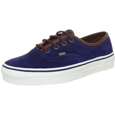 884805955815 Vans Authentic VQER756 klasyczne sneakersy dla dorosłych, uniseks, Niebieski zamsz skórzany peacoat, 40 EU 884805955815 Vans Authentic VQER756 klasyczne sneakersy dla dorosłych, uniseks, Niebieski zamsz skórzany peacoat, 40 EU