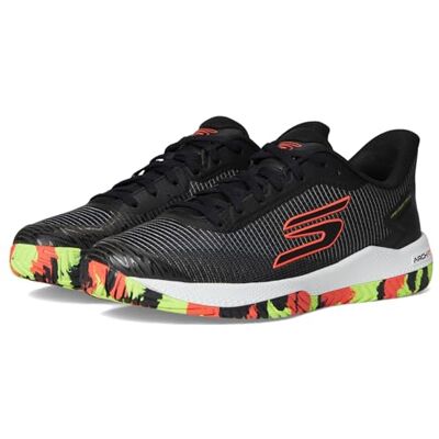 246109 Skechers Męskie trampki Viper Court PRO 2.0, czarne, syntetyczne, tekstylne, Multi Trim, 41,5 EU, Czarna tkanina syntetyczna Multi Trim, 47 EU 246109 Skechers Męskie trampki Viper Court PRO 2.0, czarne, syntetyczne, tekstylne, Multi Trim, 41,5 EU, Czarna tkanina syntetyczna Multi Trim, 47 EU