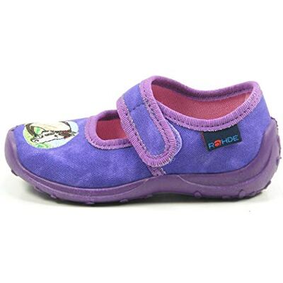 2134_59 Rohde Dziewczęce niskie kapcie Boogy, fioletowy Violett Brombeere 34 EU 2134_59 Rohde Dziewczęce niskie kapcie Boogy, fioletowy Violett Brombeere 34 EU