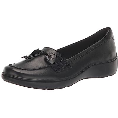 26174486 Clarks Cora Haley damskie mokasyny, Czarna skóra, 41 EU 26174486 Clarks Cora Haley damskie mokasyny, Czarna skóra, 41 EU