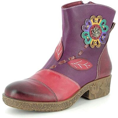 COCREEO 03_Rouge Laura Vita Cocreeo 03 damskie botki, Czerwony róż., 37 EU COCREEO 03_Rouge Laura Vita Cocreeo 03 damskie botki, Czerwony róż., 37 EU
