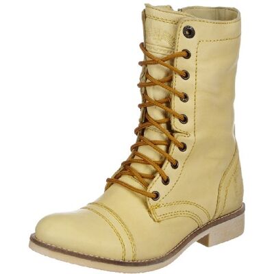 5-5-25204-22 s.Oliver Damskie buty casualowe Combat Boots, żółty Żółty Yellow 600-42 EU 5-5-25204-22 s.Oliver Damskie buty casualowe Combat Boots, żółty Żółty Yellow 600-42 EU