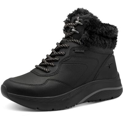 1-26278-45 Tamaris Damskie buty WL Lace Boot śniegowce, czarne, 41 EU, czarny, 41 EU 1-26278-45 Tamaris Damskie buty WL Lace Boot śniegowce, czarne, 41 EU, czarny, 41 EU