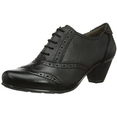 8-8-23300-23 001_Black 1 Jana 23300 Brogue półbuty sznurowane damskie, czarny Czarny Black 1-36 EU Weit 8-8-23300-23 001_Black 1 Jana 23300 Brogue półbuty sznurowane damskie, czarny Czarny Black 1-36 EU Weit