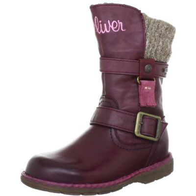 5-5-36431-29 s.Oliver Casual dziewczęce kozaki, czerwony czerwony Berry 524-27 EU 5-5-36431-29 s.Oliver Casual dziewczęce kozaki, czerwony czerwony Berry 524-27 EU