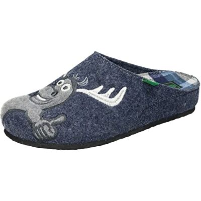220004-05 Dr. Brinkmann Unisex's Mule, Niebieski 17 EU 220004-05 Dr. Brinkmann Unisex's Mule, Niebieski 17 EU