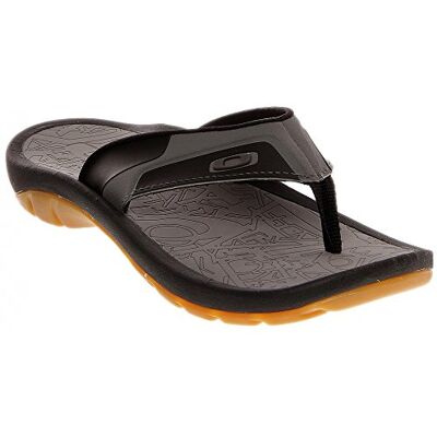 10113-053_Black/Gum_10 Oakley Męskie japonki Supercoil 4, Schwarz Black Gum 053-44 EU 10113-053_Black/Gum_10 Oakley Męskie japonki Supercoil 4, Schwarz Black Gum 053-44 EU